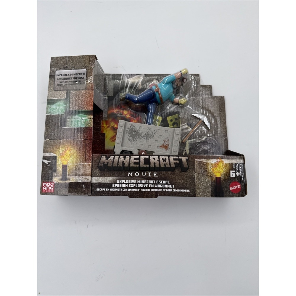 A Minecraft Movie Explosive Minecart Escape New In Box